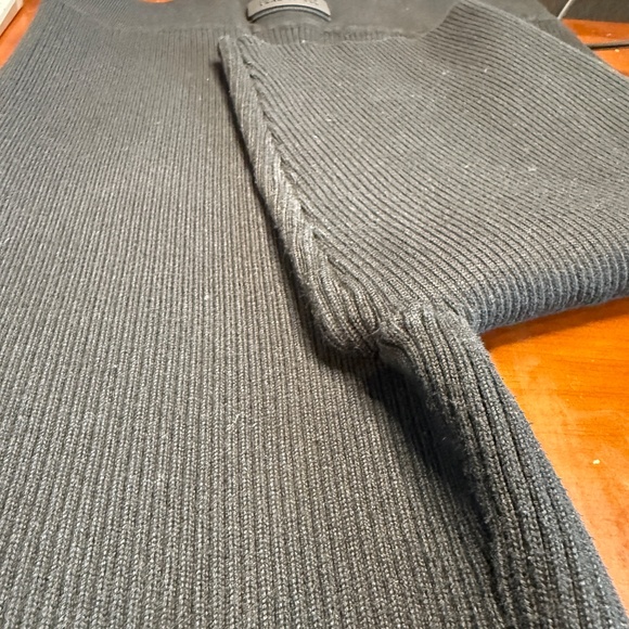 Fear of God Essentials Rib Sweater Bike Shorts - Jet Black XL - Picture 9 of 10